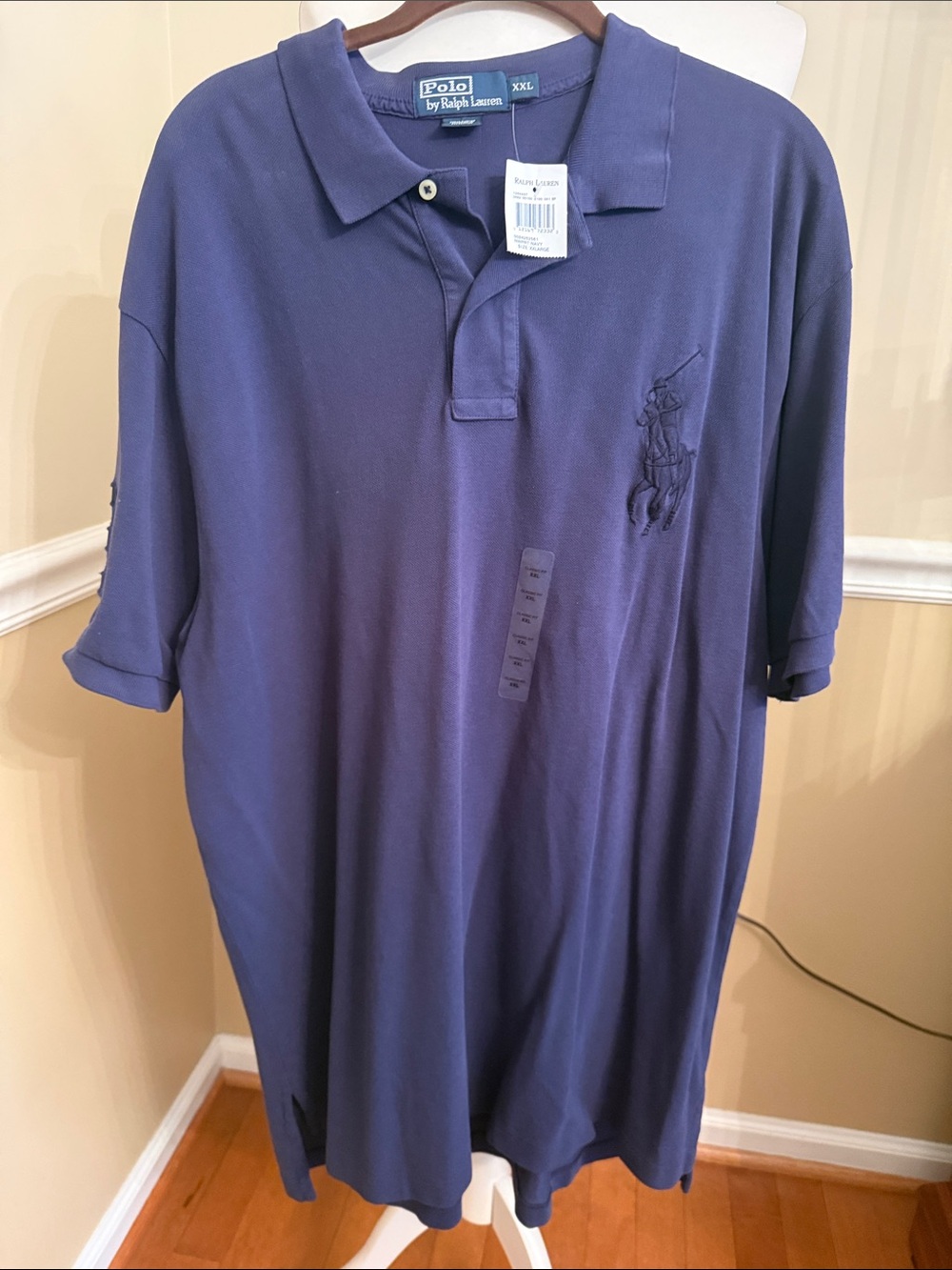 Polo by Ralph Lauren Purple Logo Pique Polo Shirt